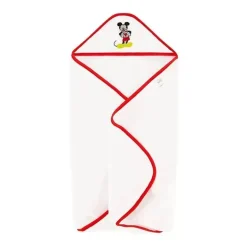 Cudlie - Disney Baby Boy 2Pk Toalhas com Capuz Enroladas/Cardões, Mickey Mouse