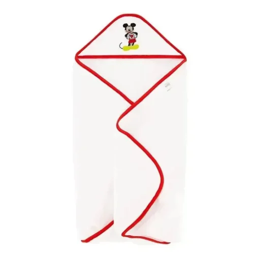 Cudlie - Disney Baby Boy 2Pk Toalhas com Capuz Enroladas/Cardões, Mickey Mouse