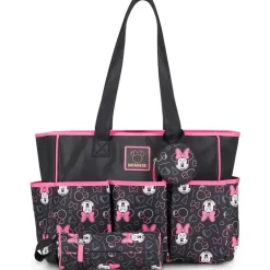 Cudlie - Minnie Multi Pc Set Toss Print Diaper Bag