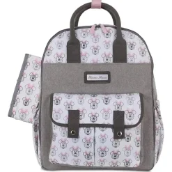 Cudlie - Mochila para fraldas Disney Baby Minnie com bolso deslizante