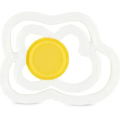 Cudlie - Mordedor de silicone de grau alimentício 2Pk, ovos e bacon