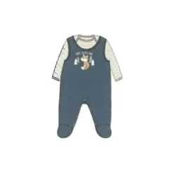 Cudlie - 2Pk Baby Boy Jumper & Bodysuit Little Guy, Blue
