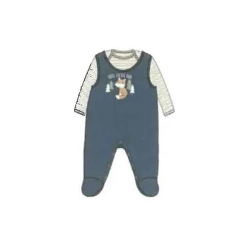 Cudlie - 2Pk Baby Boy Jumper & Bodysuit Little Guy, Blue
