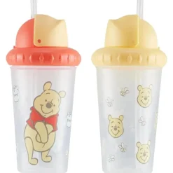 Cudlie - Winnie The Pooh 2 Pk Straw, Sippers-Bees