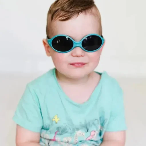 Óculos de sol Bbluv Solar para bebês e crianças, Aqua