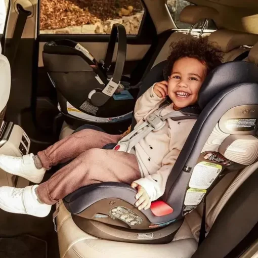 Cybex - Assento de carro conversível Eternis S SensorSafe, azul jeans