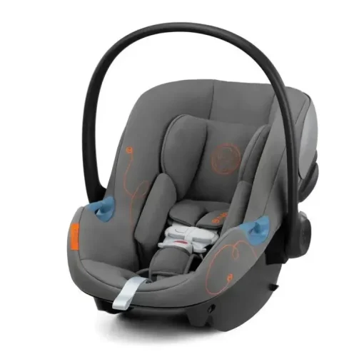Cybex - Assento de carro infantil Aton G com proteção linear contra impactos laterais, cinza lava