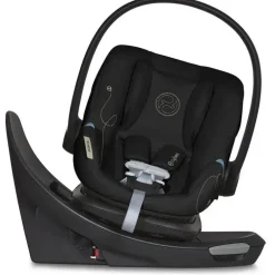 Cybex - Assento de carro infantil giratório Aton G Sensorsafe, Moon Black