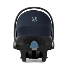 Cybex - Assento de carro infantil seguro com sensor giratório Aton G, azul oceano