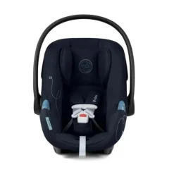 Cybex - Assento de carro infantil seguro com sensor giratório Aton G, azul oceano