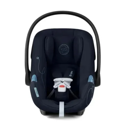 Cybex - Assento de carro infantil seguro com sensor giratório Aton G, azul oceano