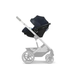 Cybex - Assento de carro infantil seguro com sensor giratório Aton G, azul oceano