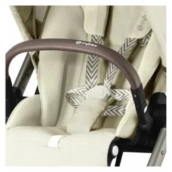 Cybex - Balios S Lux 2 Carrinho, Armação Taupe/Bege Concha