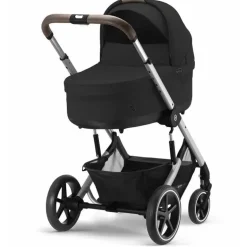 Cybex - Berço S Lux 2, Preto Lua