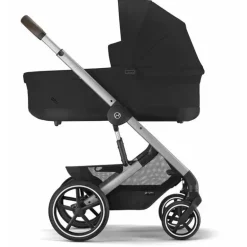 Cybex - Berço S Lux 2, Preto Lua