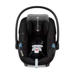 Cybex - Cadeira auto infantil Aton G Sensorsafe - Moon Black
