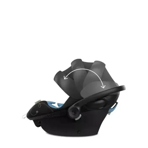 Cybex - Cadeira auto infantil Aton G Sensorsafe - Moon Black
