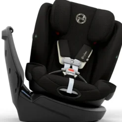 Cybex - Callisto G 360° Rotating All-in-One Convertible Car Seat, Moon Black