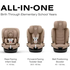 Cybex - Callisto G 360° Rotating All-in-One Convertible Car Seat, Almond Beige