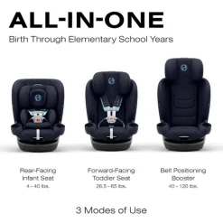 Cybex - Callisto G 360° Rotating All-in-One Convertible Car Seat, Ocean Blue
