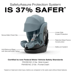 Cybex - Callisto G 360° Rotating All-in-One Convertible Car Seat, Stormy Blue