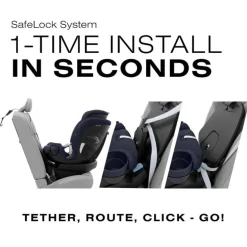 Cybex - Callisto G 360° Rotating All-in-One Convertible Car Seat, Ocean Blue