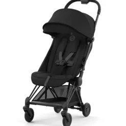 Cybex - Carrinho Compacto Coya, Preto Mate/Preto Sépia