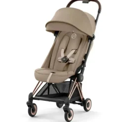 Cybex - Carrinho Compacto Coya, Ouro Rosa/Bege Aconchegante