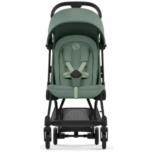 Cybex - Carrinho Compacto Coya, Preto Mate/Verde Folha