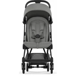 Cybex - Carrinho Compacto Coya, Preto Mate/Cinza Mirage