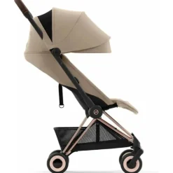 Cybex - Carrinho Compacto Coya, Ouro Rosa/Bege Aconchegante