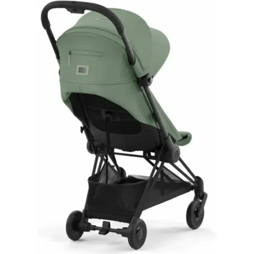Cybex - Carrinho Compacto Coya, Preto Mate/Verde Folha