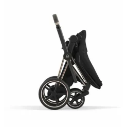 Cybex - Carrinho EPriam 2 Rosa Ouro/Marrom/Preto Profundo