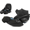 Cybex - Cloud G Lux SensorSafe Comfort Extend Extend Infant Car Seat, Moon Black