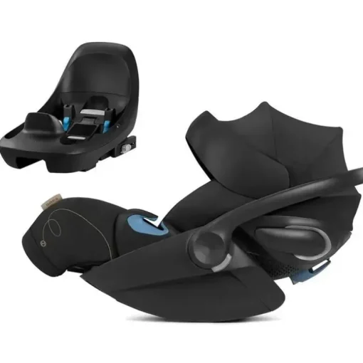 Cybex - Cloud G Lux SensorSafe Comfort Extend Extend Infant Car Seat, Moon Black