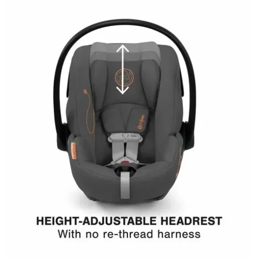 Cybex - Cloud G Lux SensorSafe Comfort Extend Cadeira Auto Infantil Lava Cinza