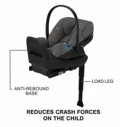 Cybex - Cloud G Lux SensorSafe Comfort Extend Cadeira Auto Infantil Lava Cinza