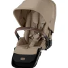 Cybex - Egazelle S Second Seat, bege amêndoa com estrutura taupe