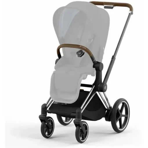Cybex - Estrutura para carrinho de passeio EPriam 2, cromado/marrom