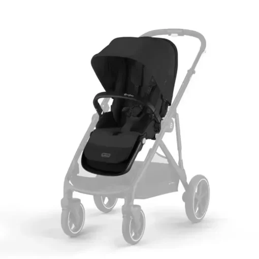 Cybex - Gazelle S 2 segundo assento, preto lua com moldura preta
