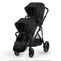 Cybex - Gazelle S 2 segundo assento, preto lua com moldura preta