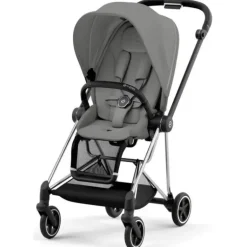 Cybex - Mios 3, Chrome/Black Frame + Mirage Grey Seat Pack