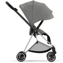 Cybex - Mios 3, Chrome/Black Frame + Mirage Grey Seat Pack