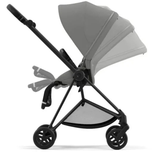 Cybex - Mios 3, Matt Black/Black Frame + Mirage Grey Seat Pack