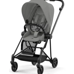 Cybex - Mios 3, Matt Black/Black Frame + Mirage Grey Seat Pack