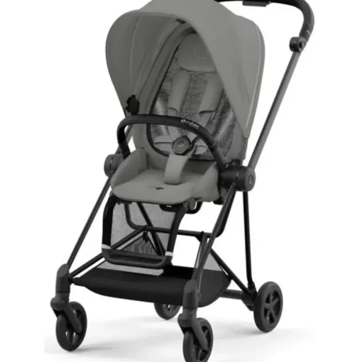 Cybex - Mios 3, Matt Black/Black Frame + Mirage Grey Seat Pack