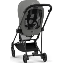 Cybex - Mios 3, Matt Black/Black Frame + Mirage Grey Seat Pack