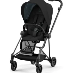Cybex - Mios 3, Matte Black/Blk Frame + Deep Black Seat Pack