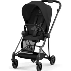 Cybex - Mios 3, Matte Black/Black Frame + Sepia Black Seat Pack