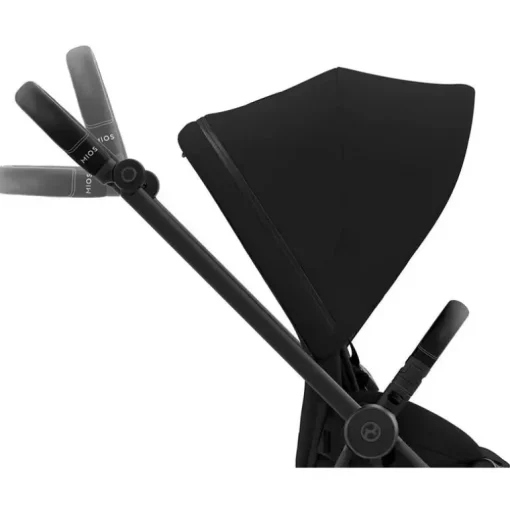 Cybex - Mios 3, Matte Black/Blk Frame + Deep Black Seat Pack